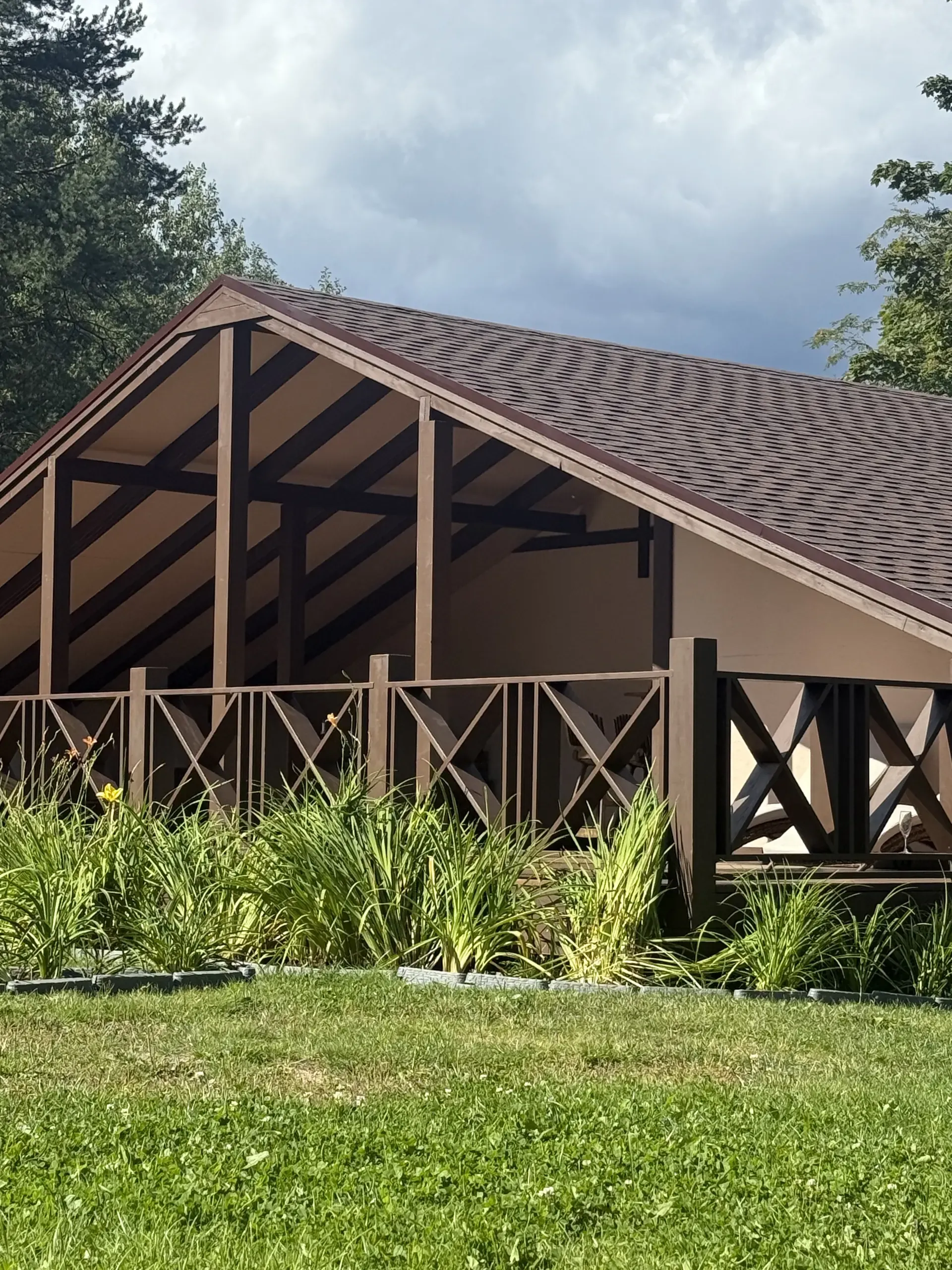 Беседка Шале  |  д. Нижние осельки, ЛО